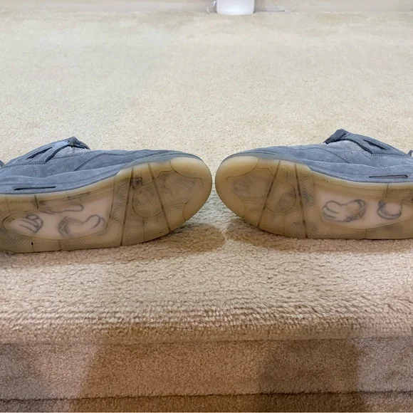 Nike Grey Suede Retro Sneaker - Iconic Collaboration Style